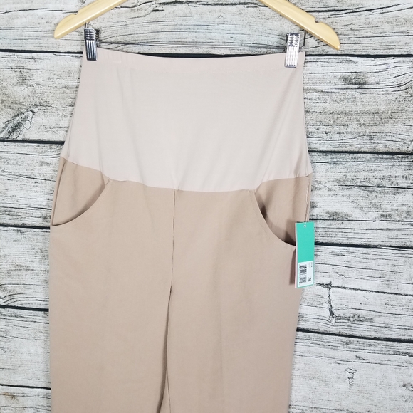 Oh Mamma Maternity Full Panel 2 Pocket size M.Z - Picture 2 of 5